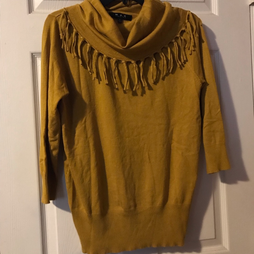 Yellow sweater
